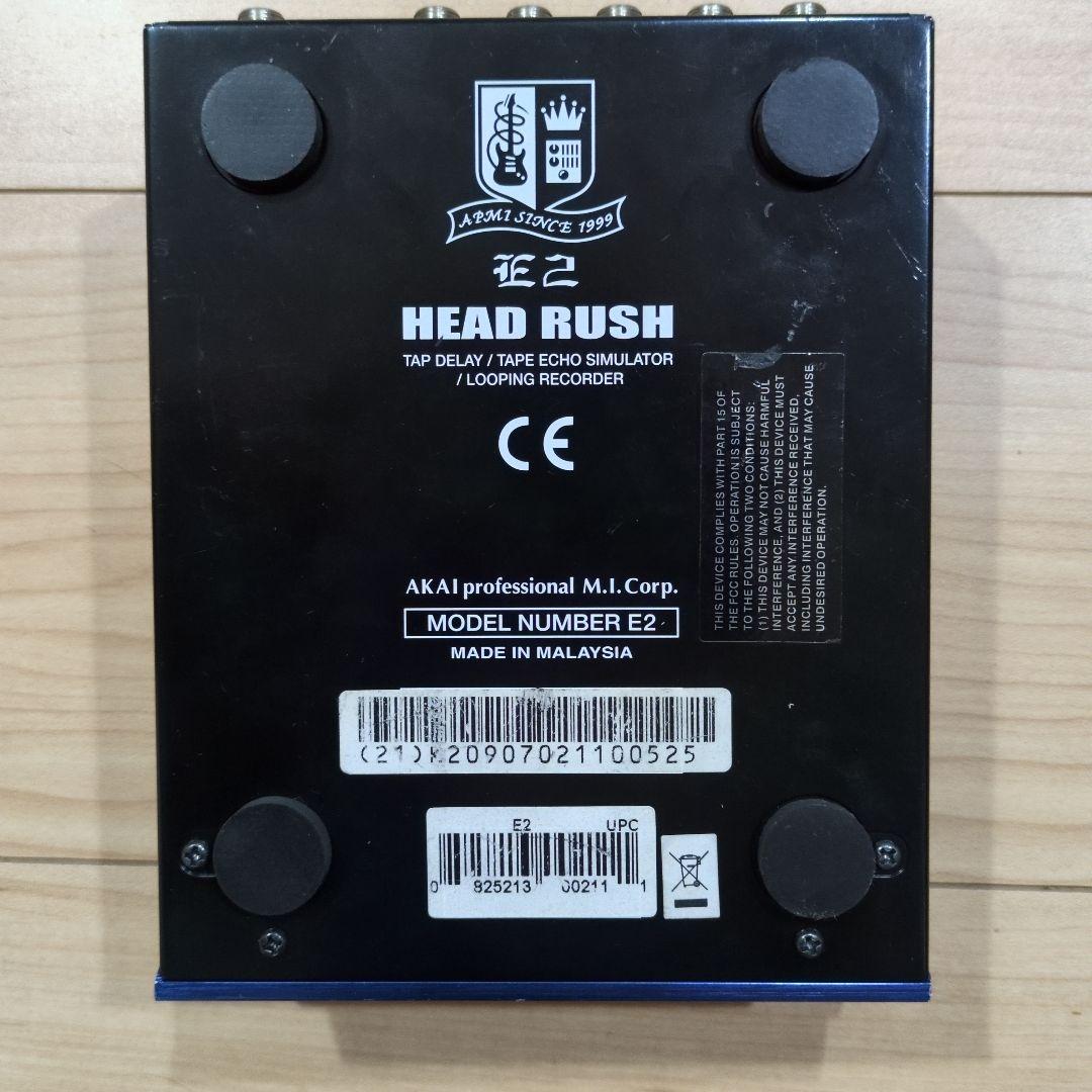 AKAI HEAD RUSH E2 ディレイ・ルーパー
