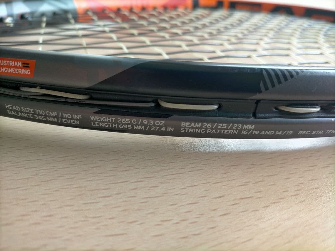 ヘッド RADICAL PWR GRAPHENEX