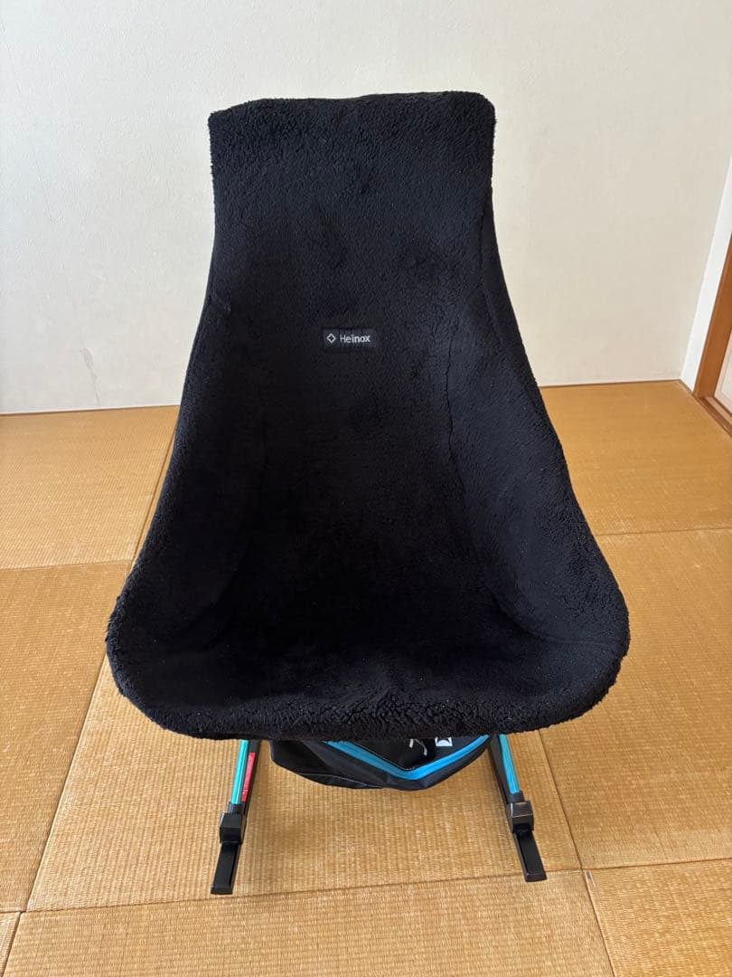ヘリノックス チェアツー 社外ロッキングフット純正フリース チェアカバーセット
