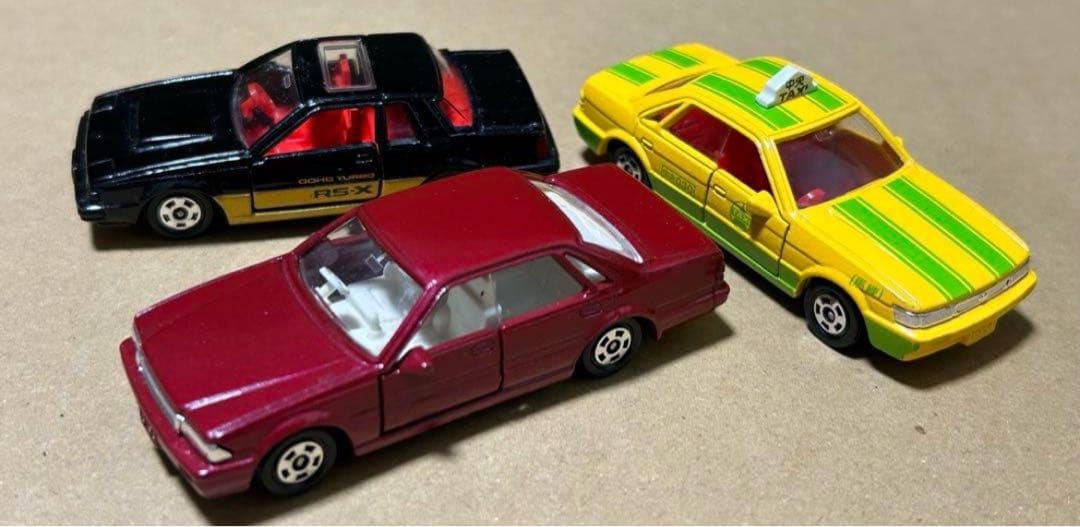 トミカ 赤箱 日本製 3台セット