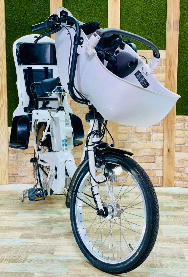 超人気色　高級ベビシート　子供乗せパナソニック電動アシスト自転車 H1836