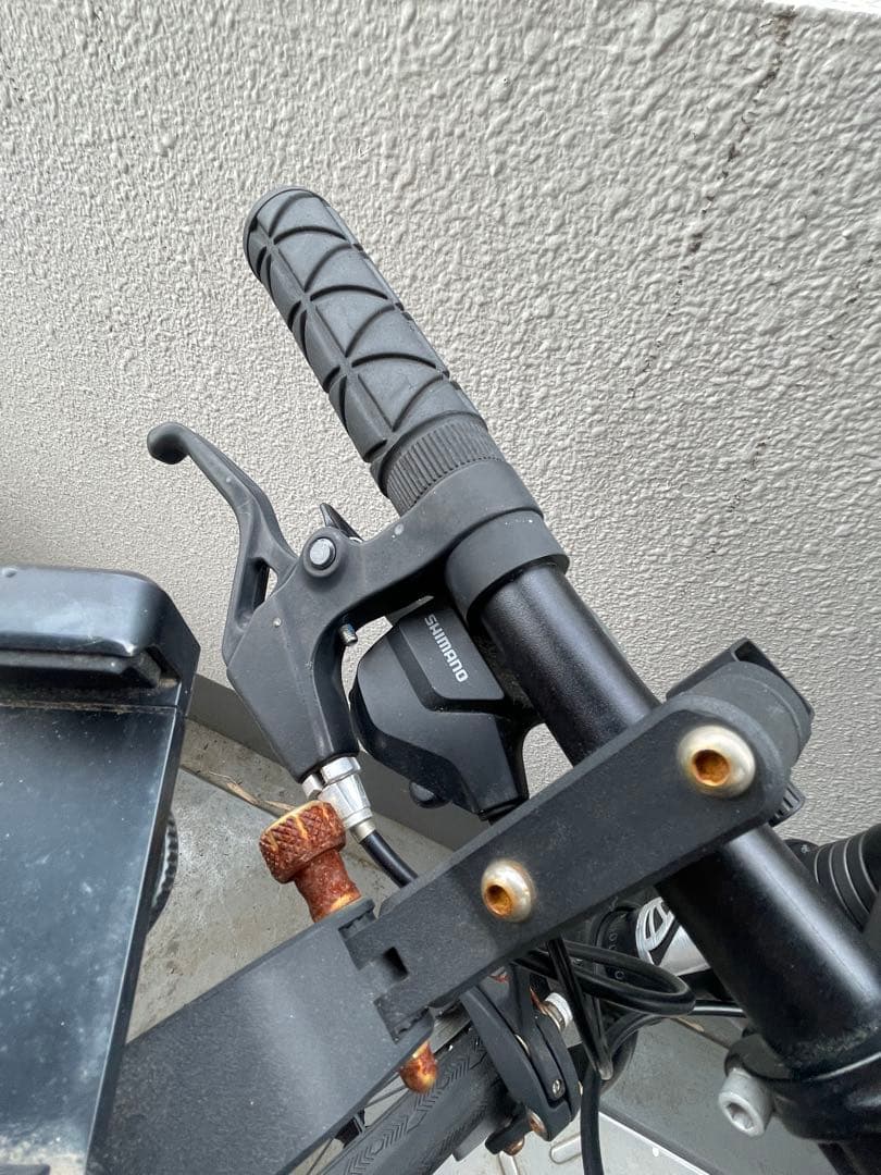 引き取り/着払 新百合ヶ丘駅周辺 REUNION クロスバイク 黒