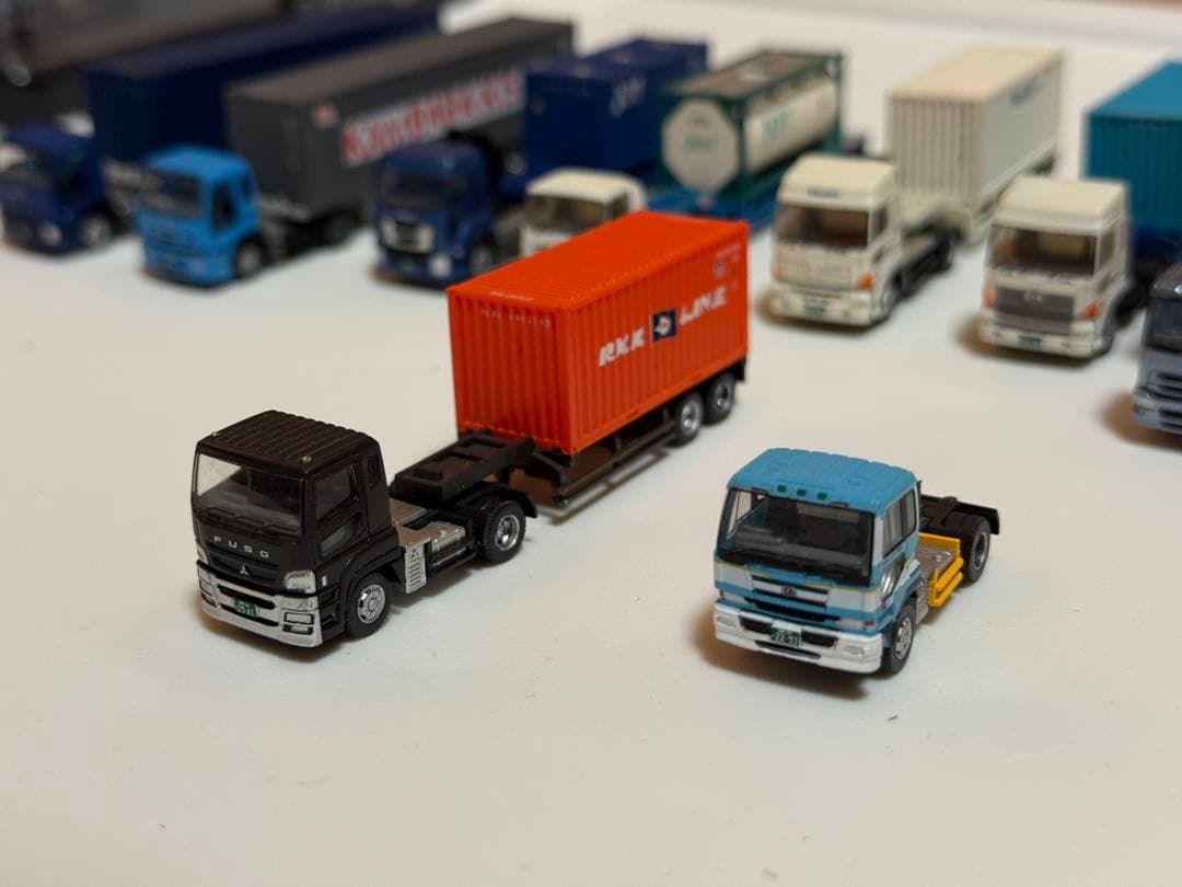 ザ•トレーラーコレクション　コンテナ車１０台セット