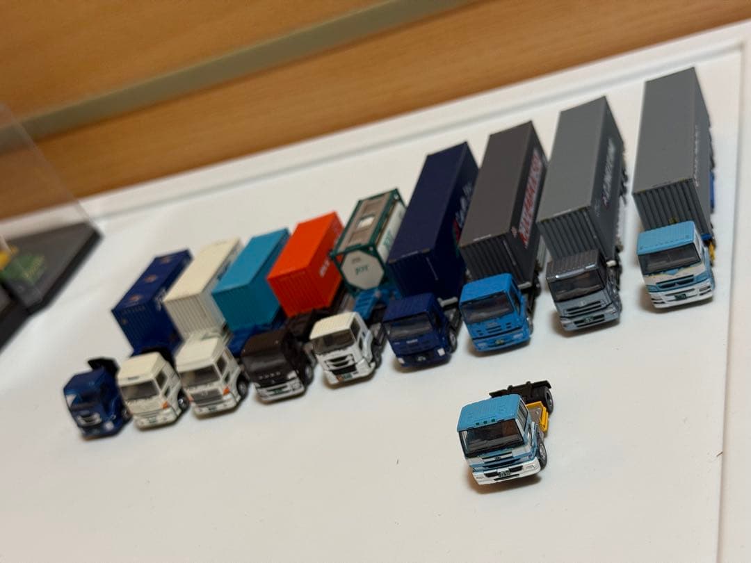 ザ•トレーラーコレクション　コンテナ車１０台セット