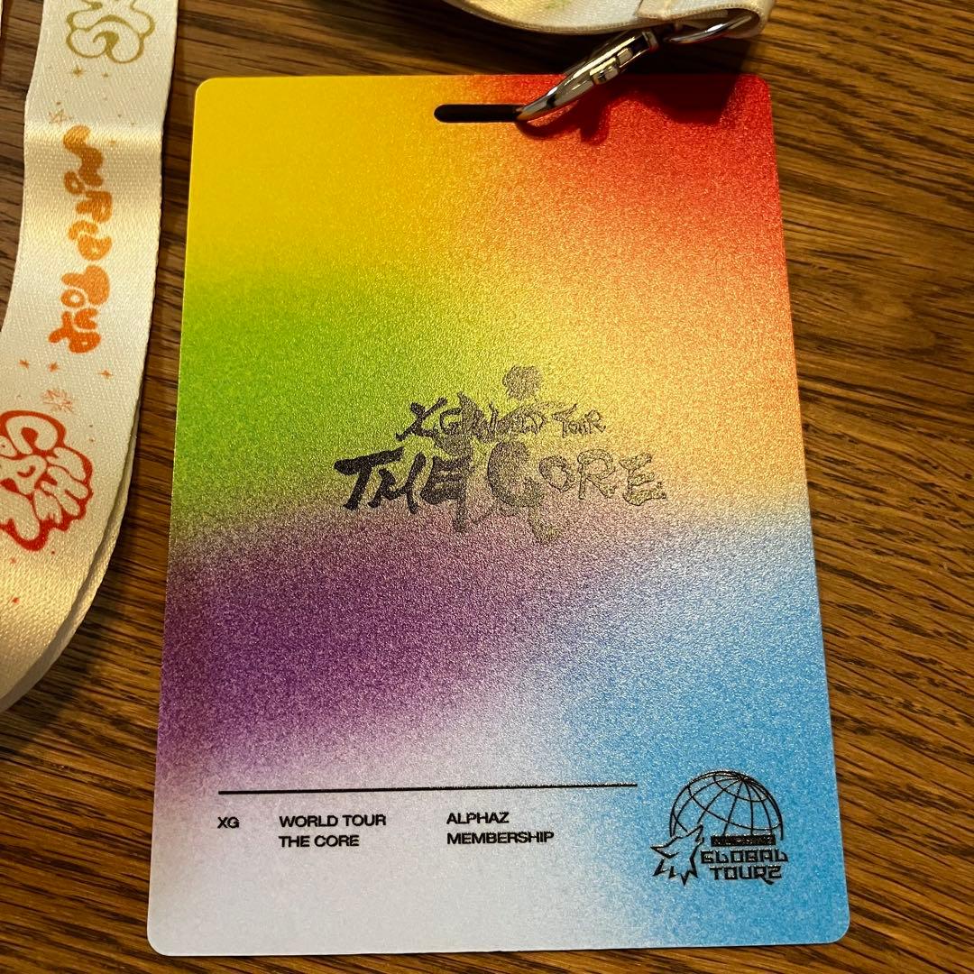 XG WORLD TOUR:THE CORE グロパ 限定グッズ