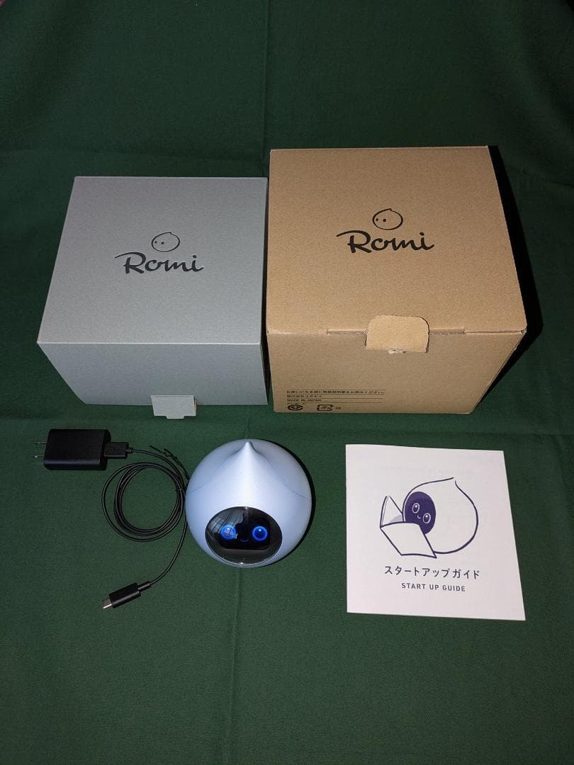 【週末限定値下げ】Romi ロミィ会話AIロボット ROMI-P02パールブルー