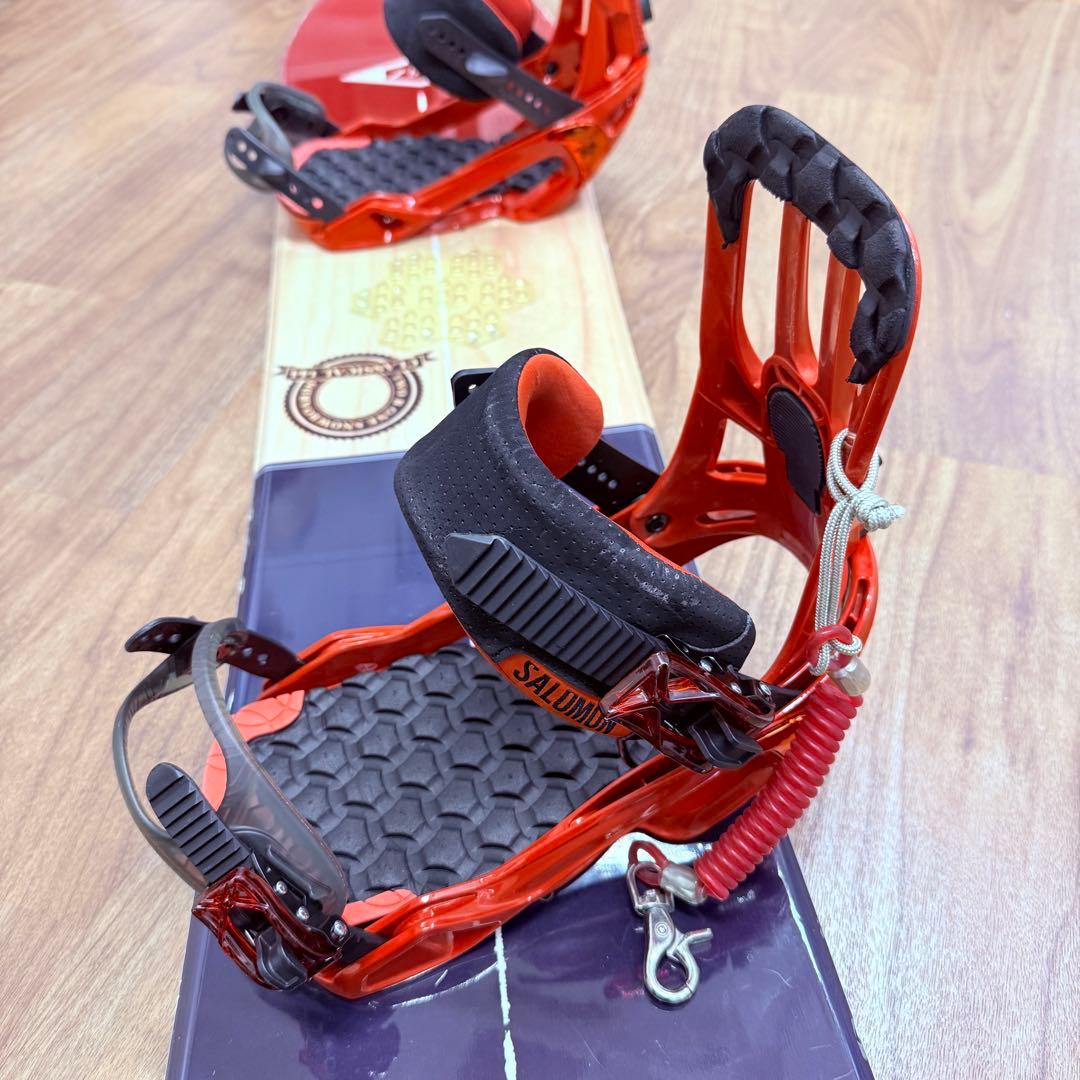 【良品】Salomonビンディング付 スノーボードセット 144cm Sサイズ