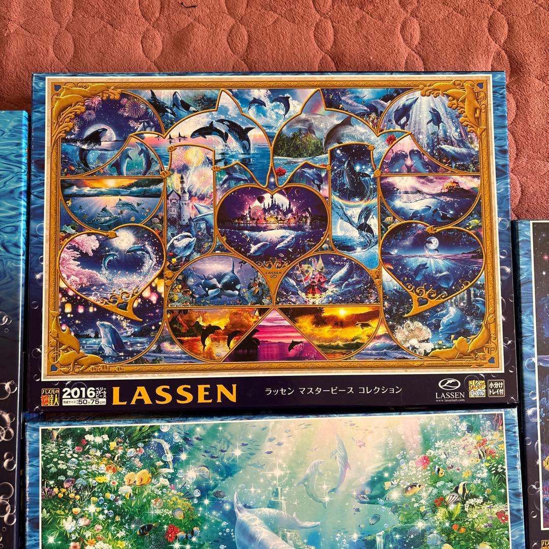 【あかいやま】　ジグソーパズル