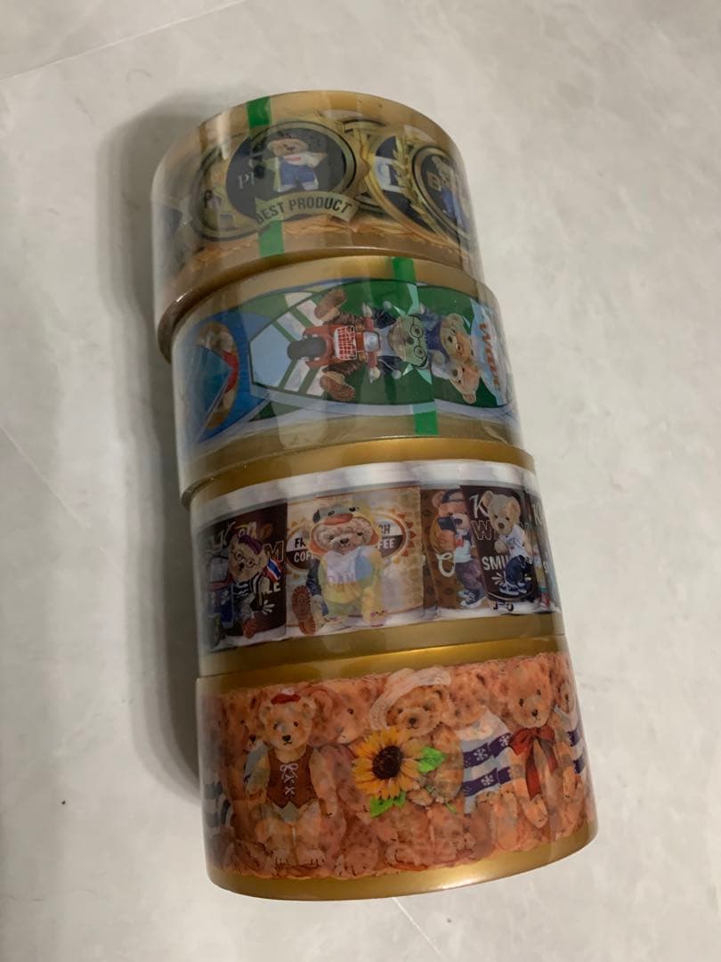 oppテープ　クマ　ベア　4本セット