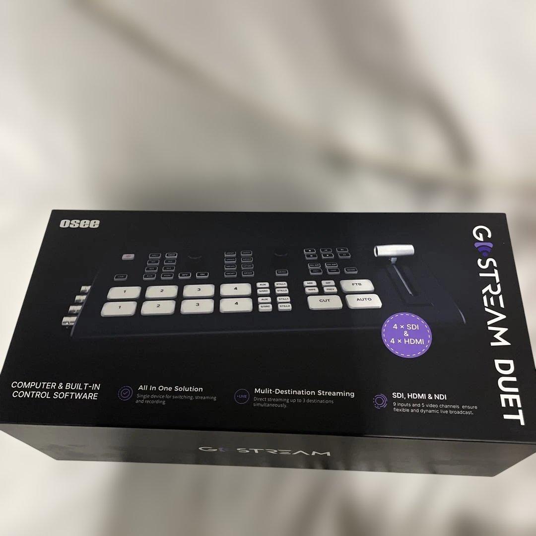 新品　Osee GoStream Duet SDI ビデオスイッチャー