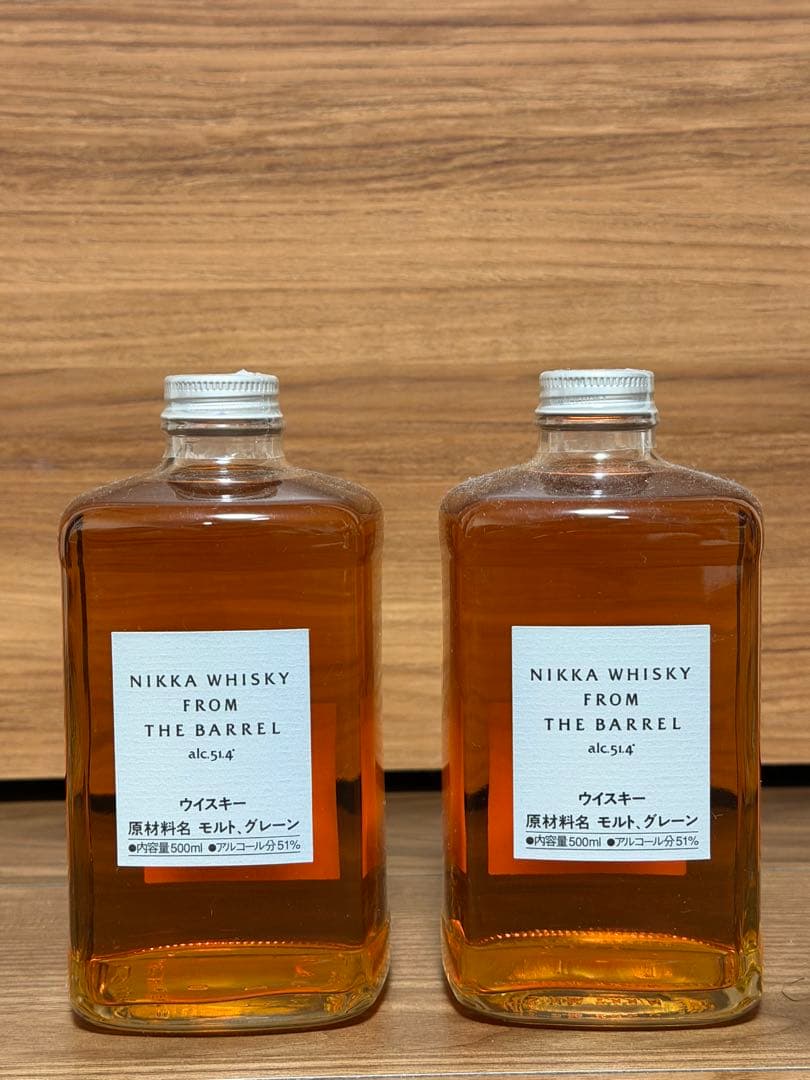 【未開封新品】ニッカ フロム・ザ・バレル 500ml 2本セット