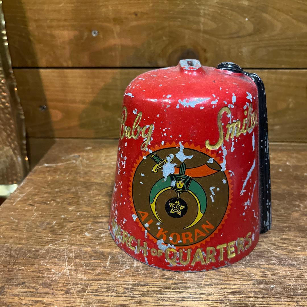 スペシャル　アンティークフリーメイソン貯金箱