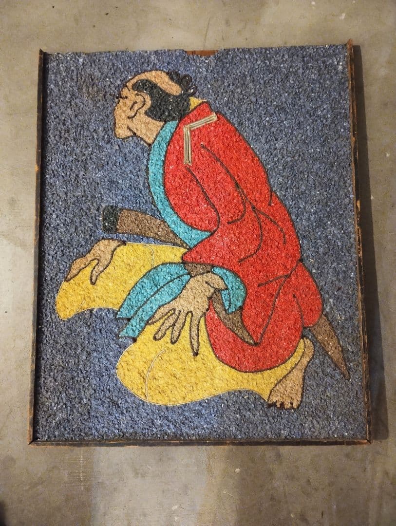 アンティーク雑貨 1950s orientalmotif walldeco