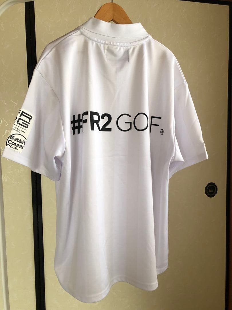 FR2GOLF ポロシャツ　MOONSHOT Logo polo サイズXL