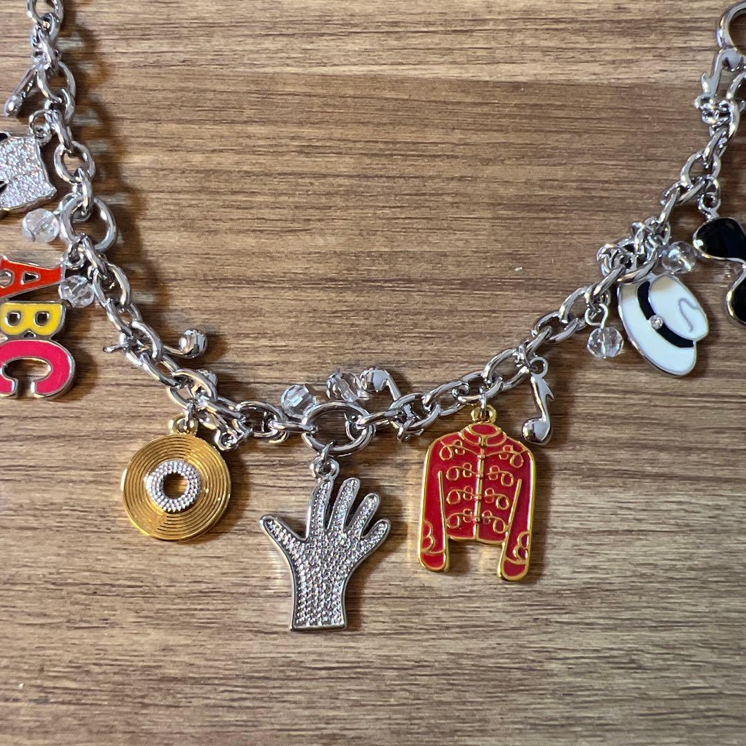 【Michael Jackson】マイケルジャクソン チャームブレスレット