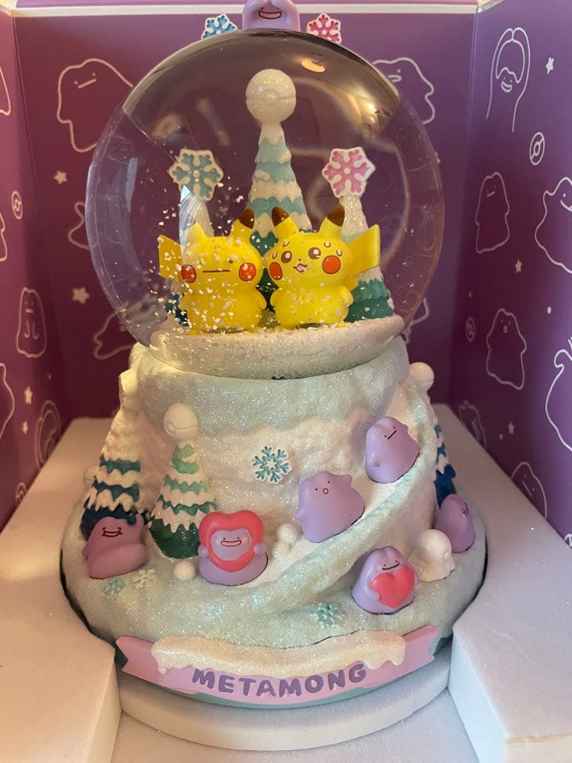 韓国限定　ポケモン　スノーボール　メタモン　シークレットカプセルマンション