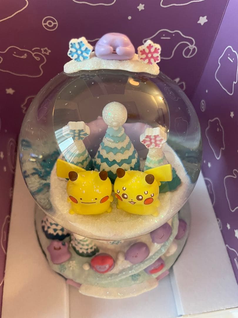 韓国限定　ポケモン　スノーボール　メタモン　シークレットカプセルマンション