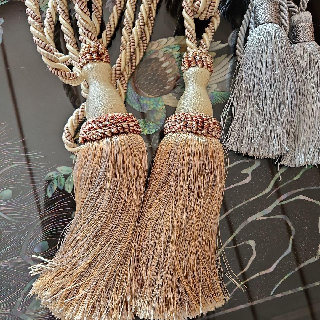 カーテンタッセル(大きめ)