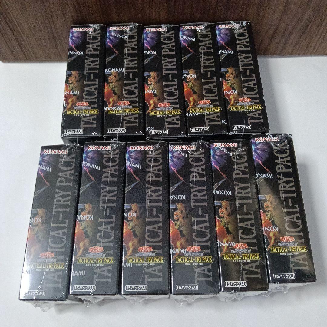 遊戯王 TACTICAL-TRY PACK 黒魔導 HERO 御巫 11BOX