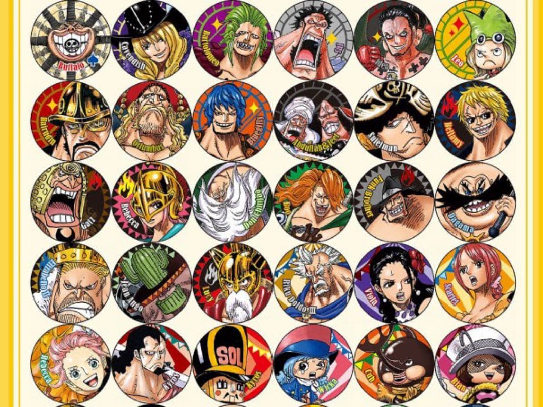 ナツコミ 2016 ONE PIECE 缶バッジ 175個セット