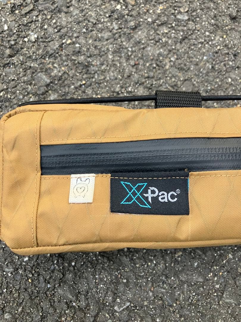 ハンドメイドフレームバッグx-pac 42.5c m トップチューブバッグ付き