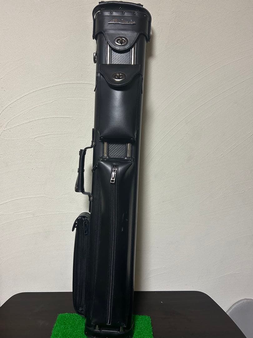 mezz メッズ　ビリヤードキューケース ブラック　革