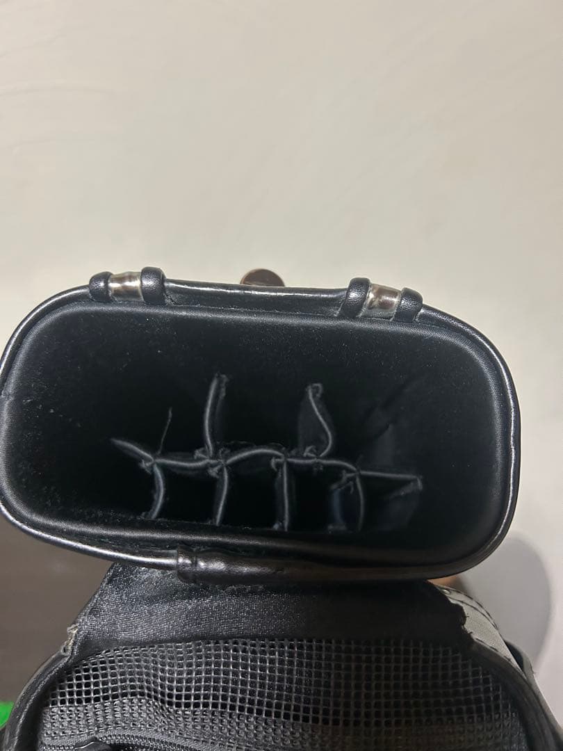 mezz メッズ　ビリヤードキューケース ブラック　革