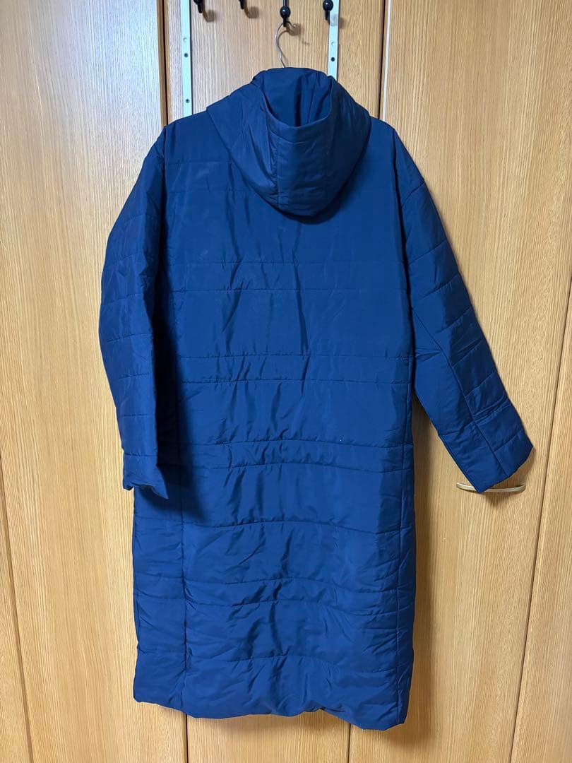 ヴァンフォーレ甲府　Mizuno フード付きネイビーベンチコート