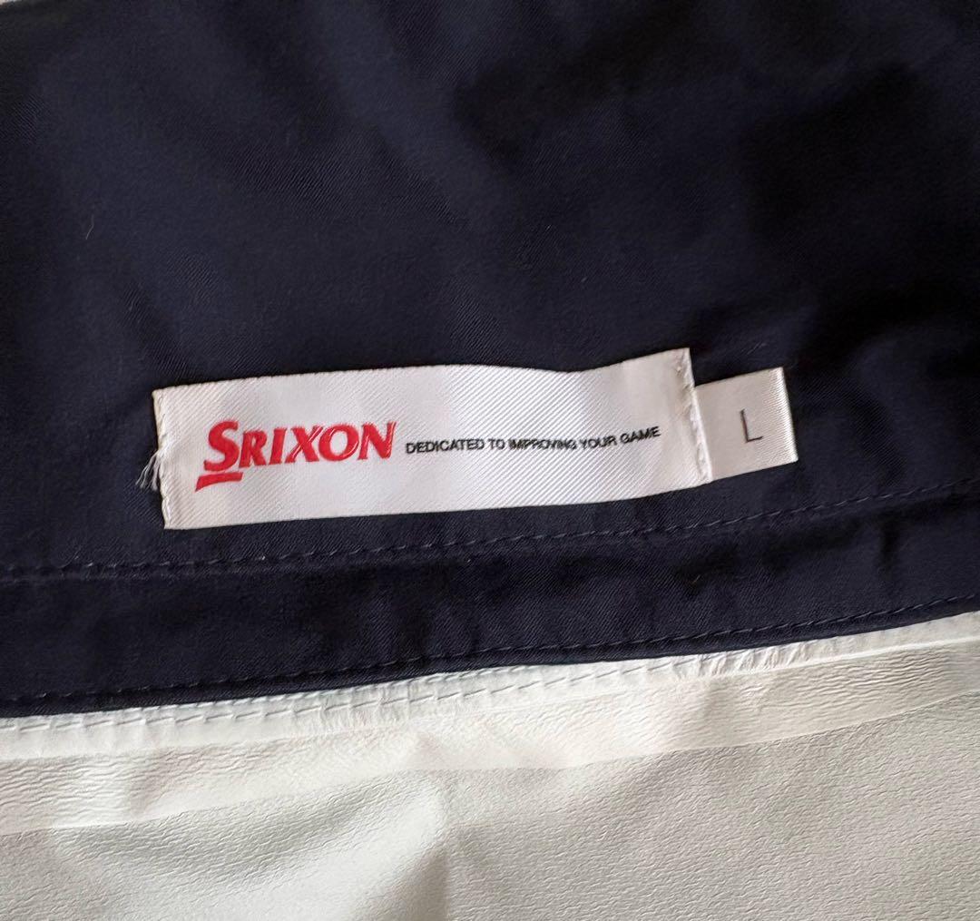 Srixon SMR1000メンズ レインウェア セットアップブルー撥水軽量