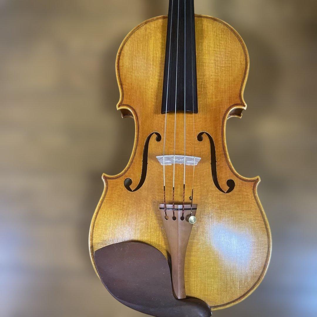 著名作家Setsuo Arai氏製作バイオリン 4/4サイズ 高級弓、ケース付