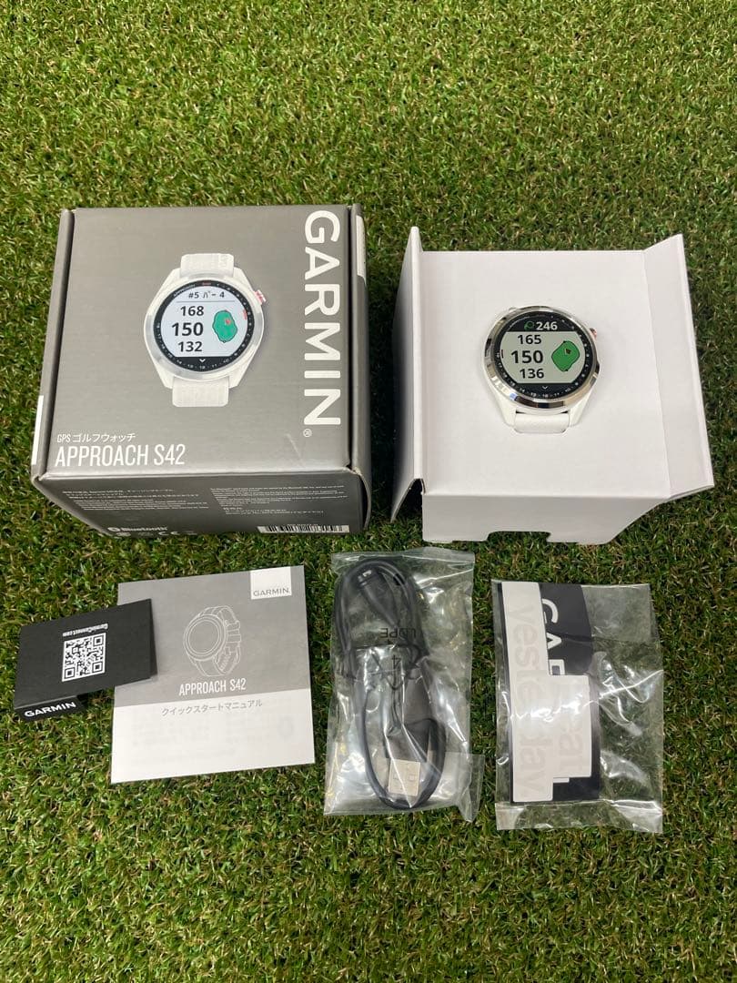 ガーミン　アプローチ　S42 未使用品　ホワイト