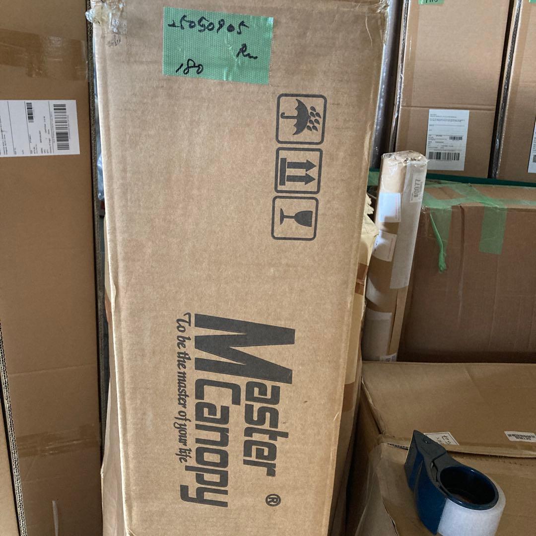 マスターキャノピー ワンタッチタープテント 3M 三段階調節 スチールフレーム