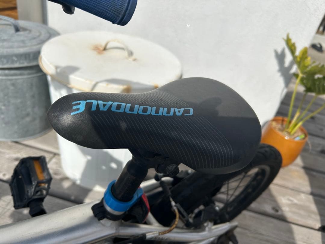 Cannondale キッズバイク シルバー/ブルー　16