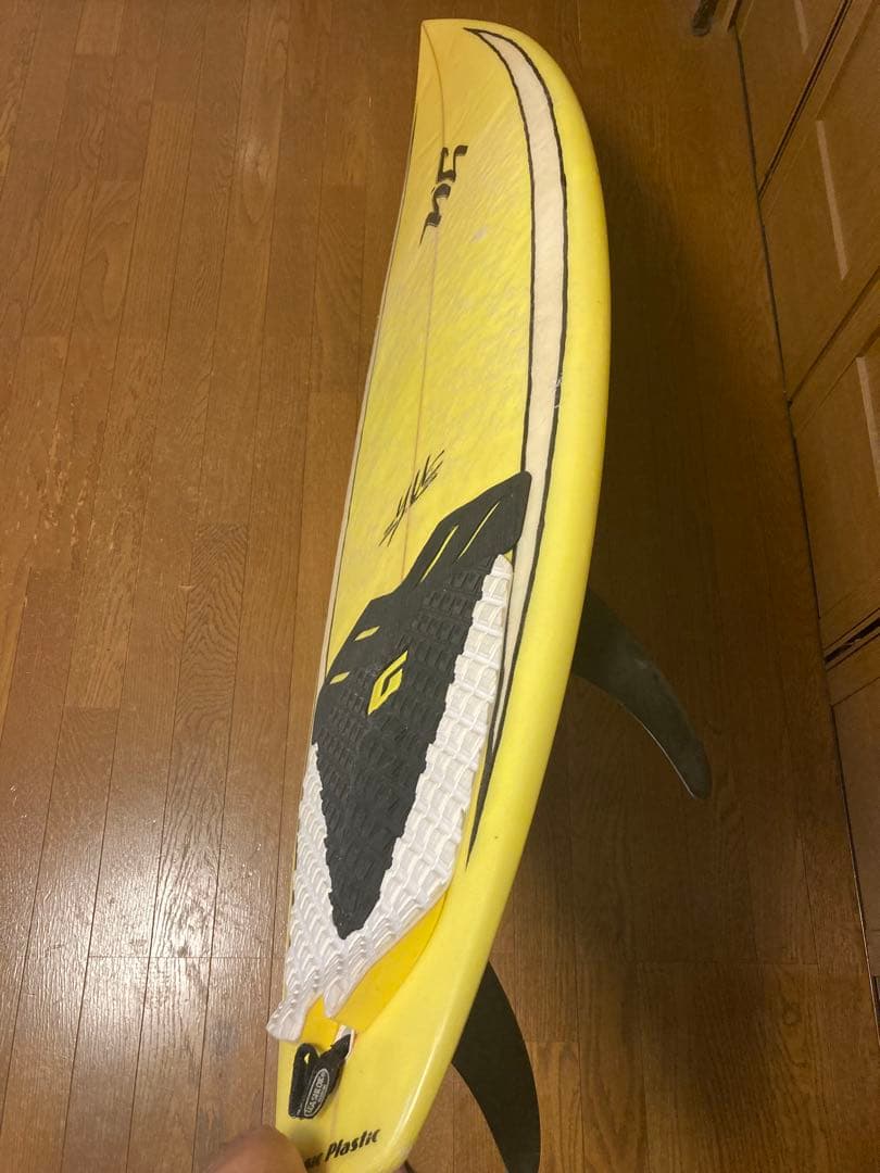 yuサーフボード 6'0フィン付き