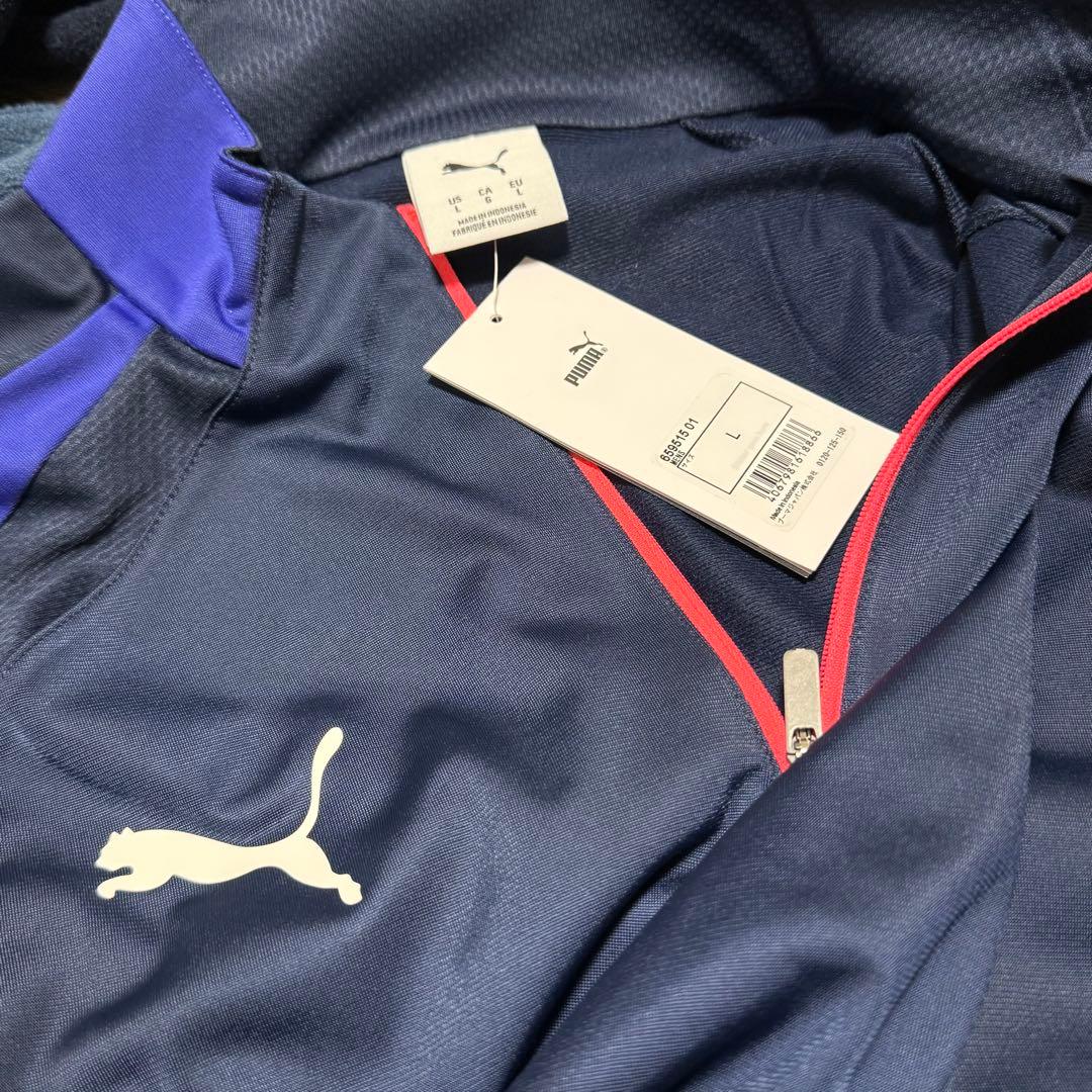 新品半額 Puma プーマ サッカー ジャージ 新モデル 上下セット XL