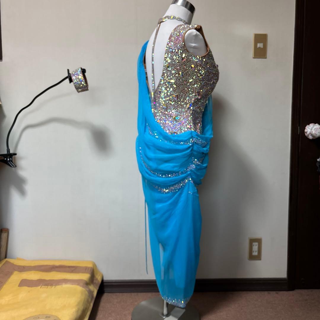 社交ダンスラテンデモ用ドレス