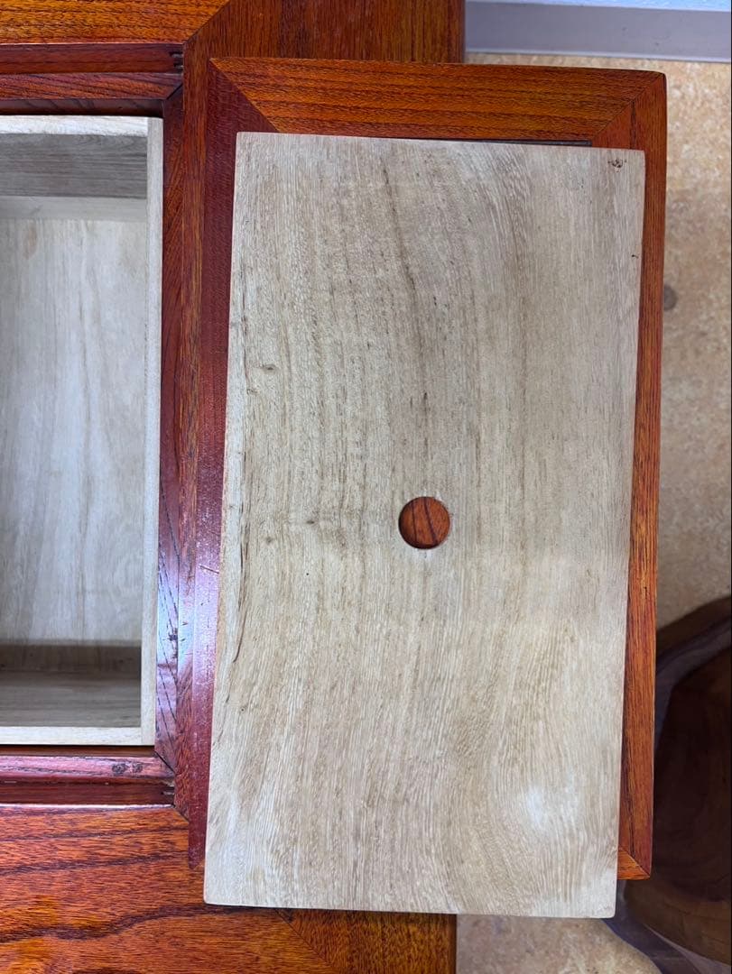 昭和レトロ　囲炉裏　座卓　引き出し付き　灰付き　五徳付き　火箸付き