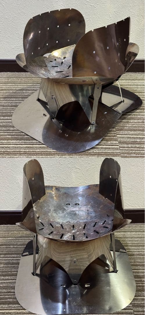 地球とASOBU 焚き火台 IRORI-211 火箸 五徳 架台兼オーブンセット