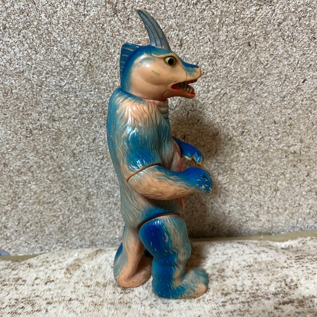 希少ブルマァク 円谷プロ スノーゴン ソフビ 帰ってきたウルトラマン 特撮