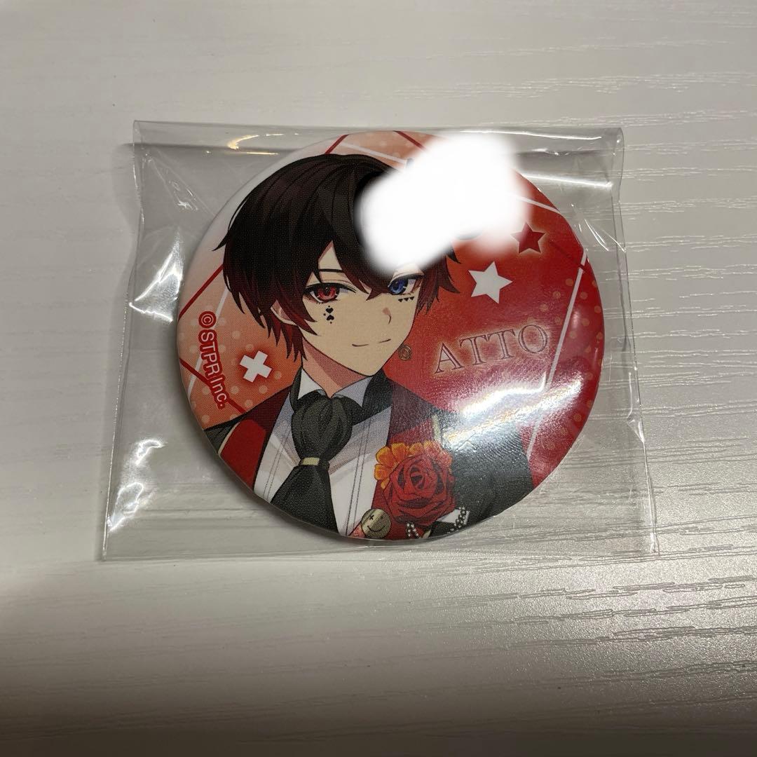 AMPTAK あっとくん あっと サイン入り缶バッジ