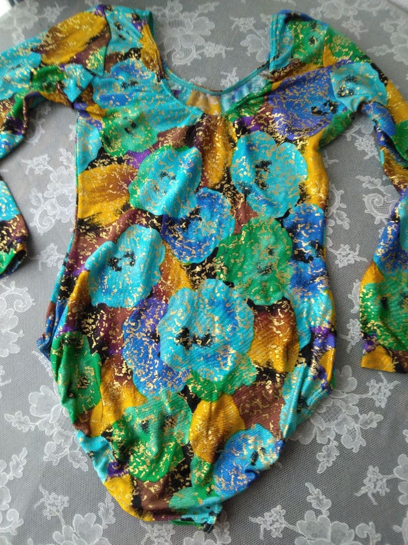 scullのレオタード　chacottのトレンカ サイズM