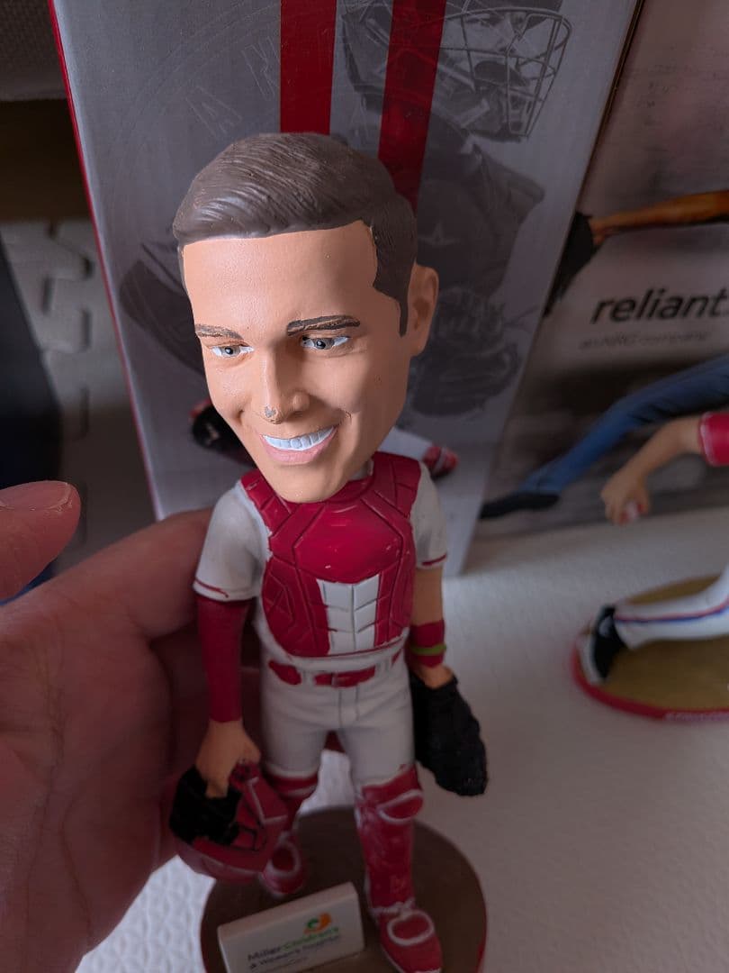 ダルビッシュ　2014 奪三振王達成記念　ボブルヘッド　鈴木誠也　オホッピー