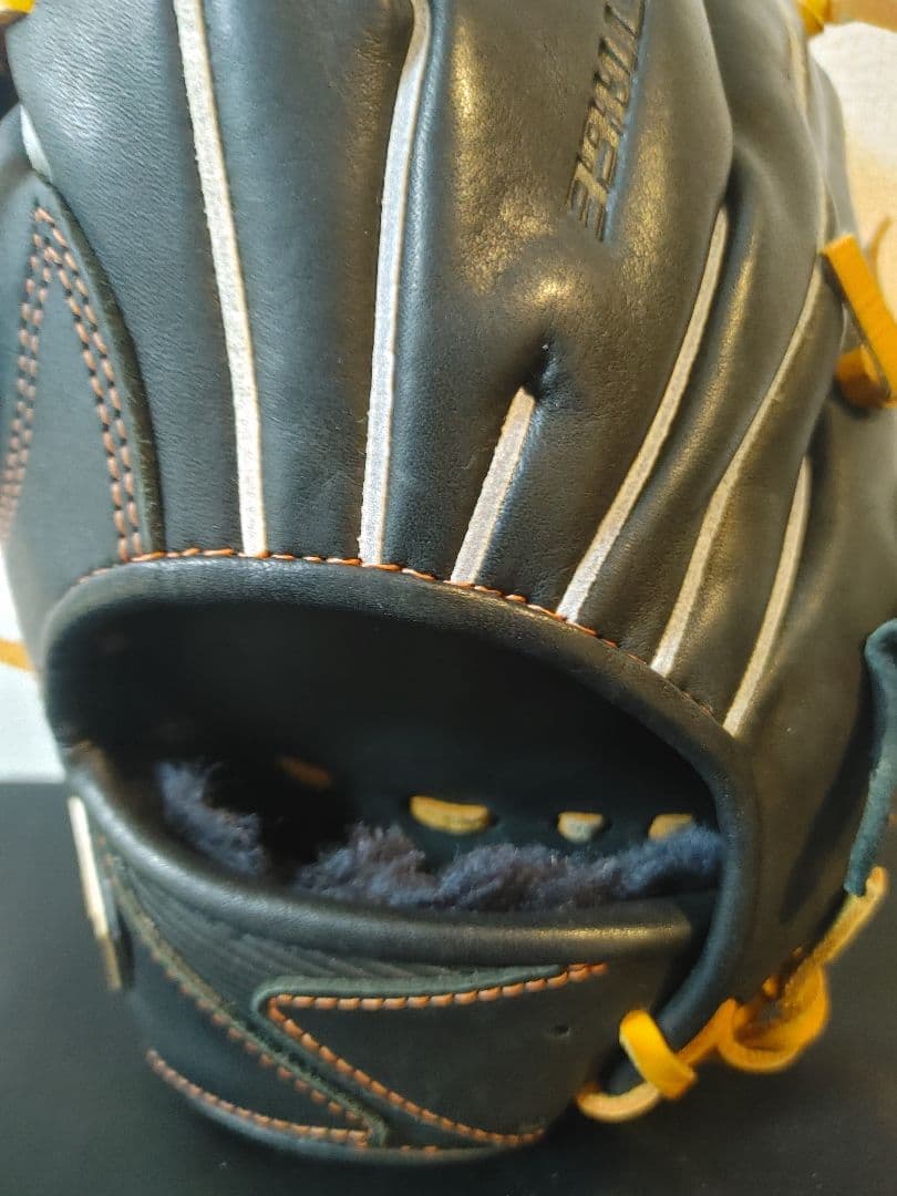 ZETT　軟式　少年用　左投げ　ブラック×タン　オールラウンド