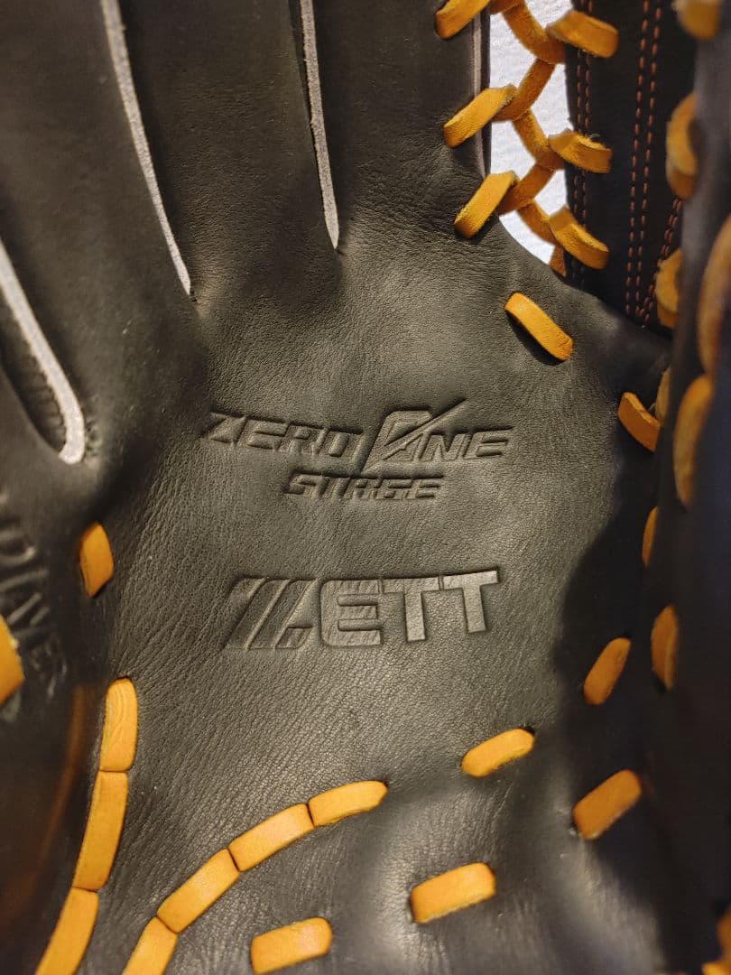 ZETT　軟式　少年用　左投げ　ブラック×タン　オールラウンド