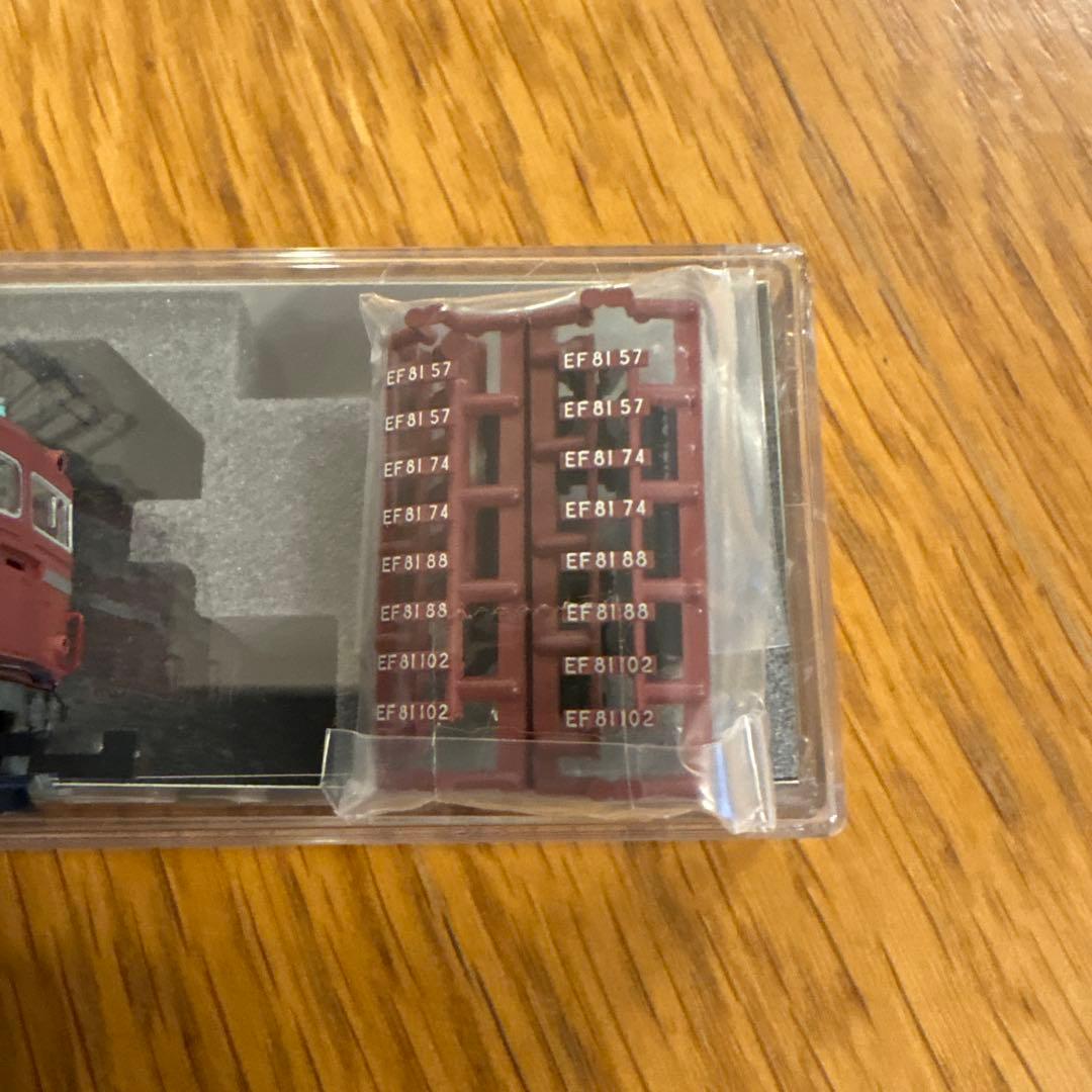 【新同】KATO 3066-1 EF81一般色ゆうづる日本海HM付属品未開封⑩