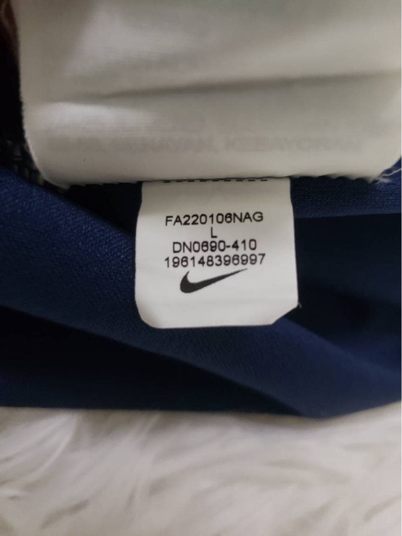 NIKE フランス代表 2022年ホームレプリカユニフォーム Lサイズ