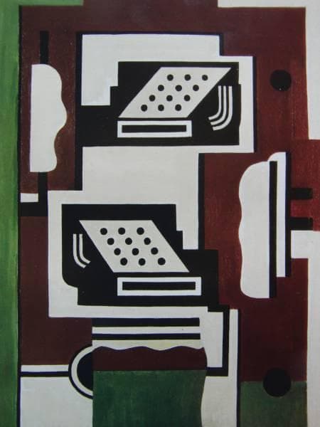 LEGER、ECRIRE、希少画集画、新品高級額、額装付、状態良好、油彩 風景