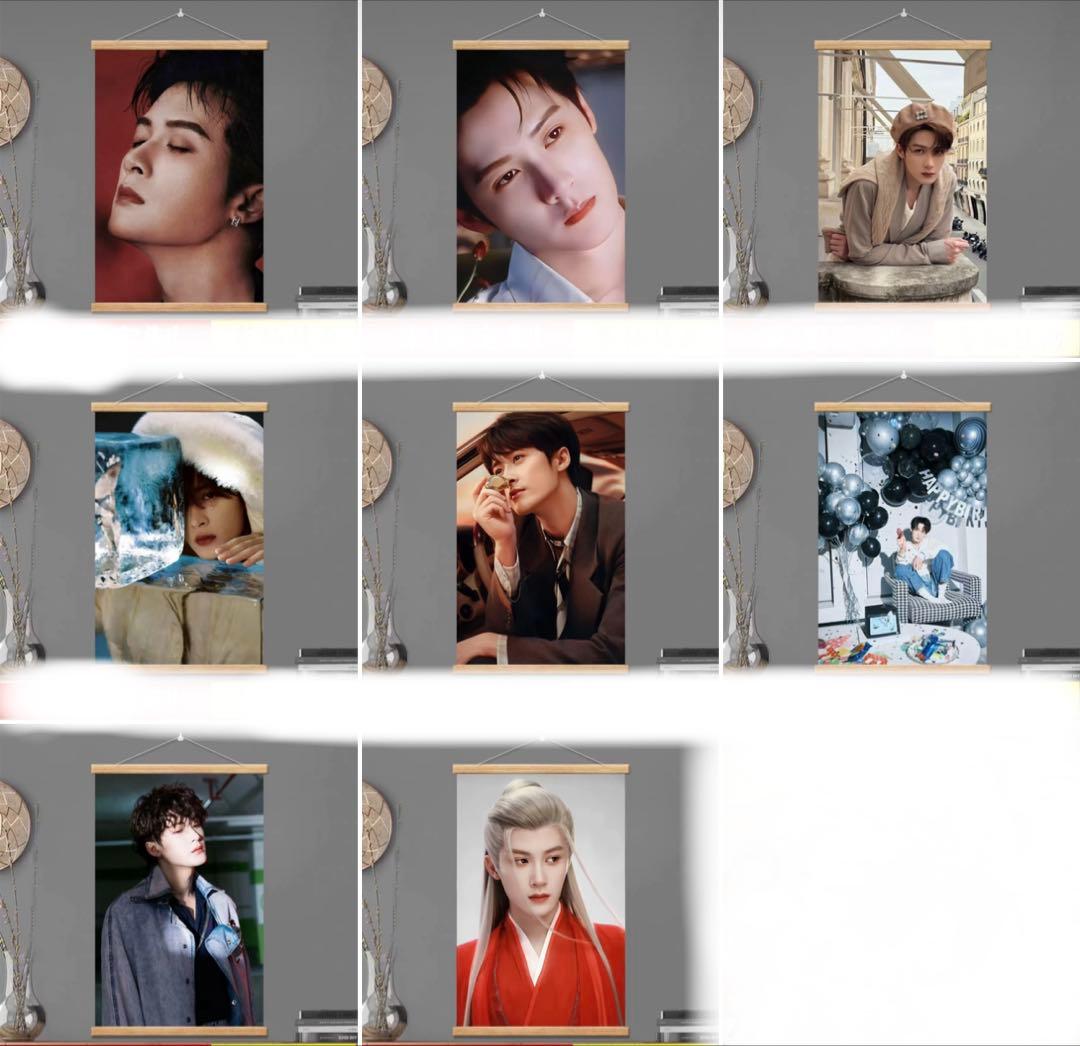 檀健次 タンジェンツー　長相思　掛け軸　35点セット