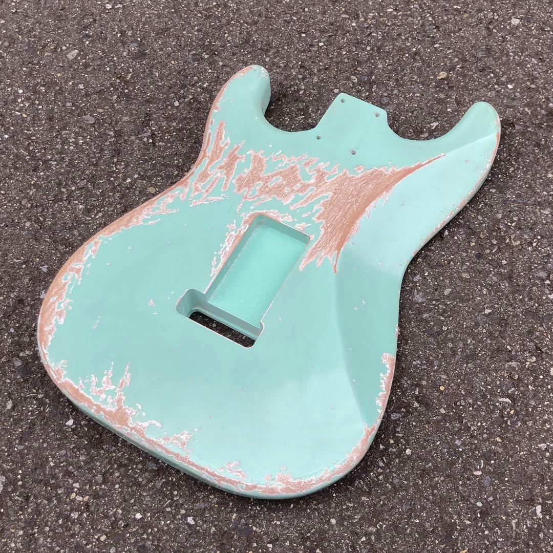 【特価】MJT - ストラトキャスター ボディ (Surf Green)