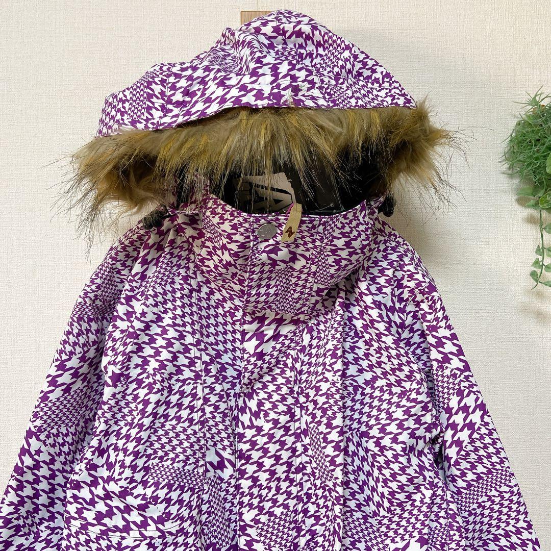 【AA HARDWEAR】 レディース スノーウェア スノボ S 美品 総柄